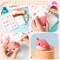 Set of 4 Cute Animal Needle Felting Starter Kit Frog Chick Bee Narwhal Animal Doll Wool Felting Tools Felt Needles Foam Mat DIY Needlework Craft Party Supplies for Beginners